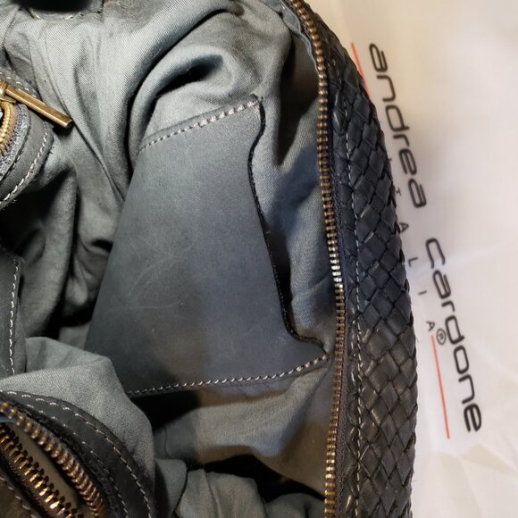 Genuine leather Andrea Cardone purse - Picture 7 of 13